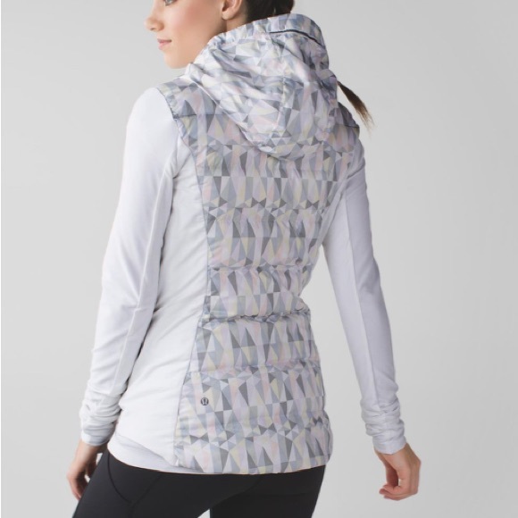 Lululemon Fluff Off Pullover Stained Glass Love White Neutral Blush - Picture 1 of 10